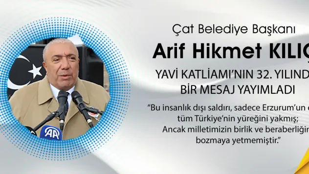 Yavi Katliamı'nın 32. Yılında Şehitler Dualarla Anıldı