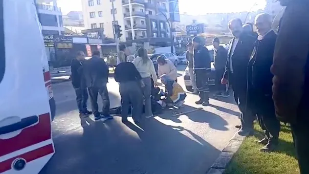Yaya Geçişi Facia ile Sonlandı: Mehmet Bayrak Hastaneye Kaldırıldı