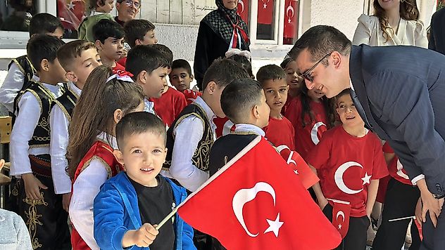 Yazıhan'da 23 Nisan Renkli Görüntülere Sahne Oldu