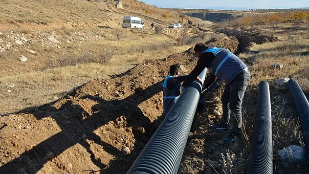 Yazıhan Tahtalı, Kanalizasyon Hattına Kavuşuyor