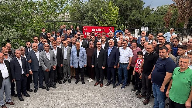 Yeni İl Başkanı Şengönül'den İlk Ziyaret Ülkücü Şehitliğe