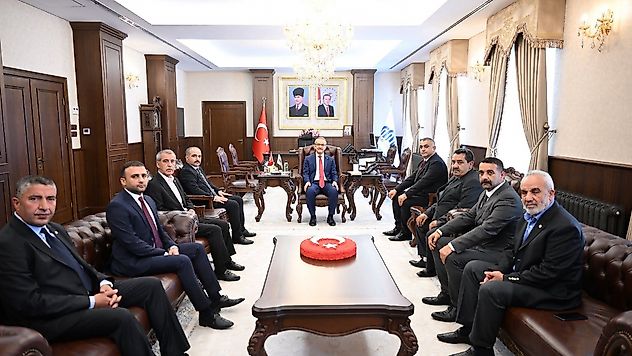 Yeni MHP Yönetimi, Malatya Valisi Seddar Yavuz ile Bir Araya Geldi