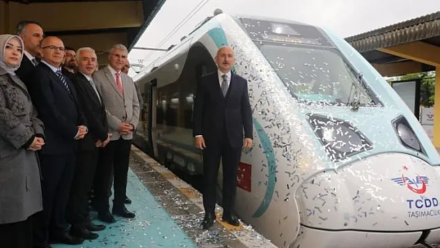 Yerli ve milli tren seferde.