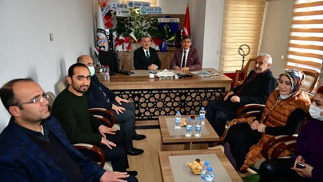 Yeşilyurt Belediye Başkanı Mehmet Çınar'dan Meslek Odaları Başkanlarına 'Hayırlı Olsun' Ziyareti