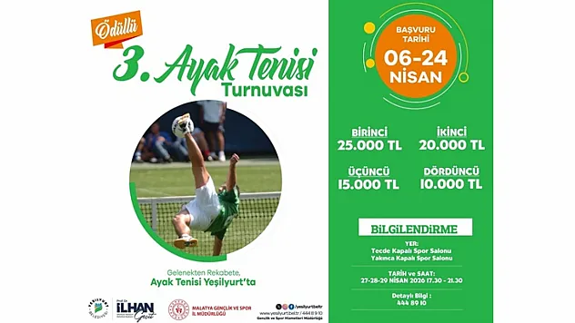 Yeşilyurt Belediyesi'nden Gençlere Spor Dolu Turnuva Daveti