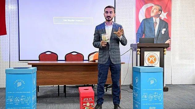 Yeşilyurt Belediyesi'nin Okullardaki 'Sıfır Atık Ve Çevre Bilinci' Eğitimleri Devam Ediyor