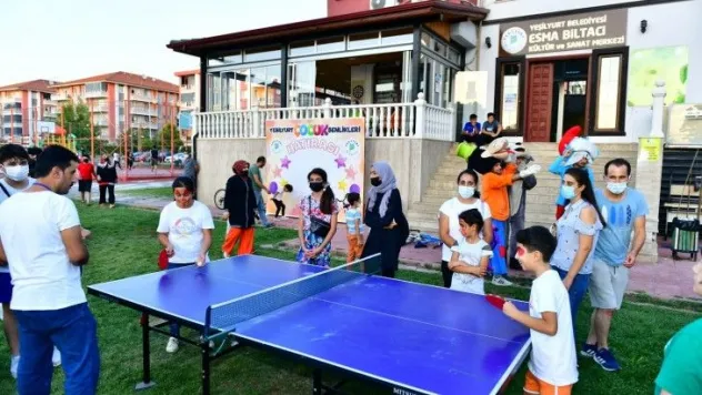 Yeşilyurt Çocuk Şenliği, Renkli Ve Keyif Dolu Anlara Sahne Oldu