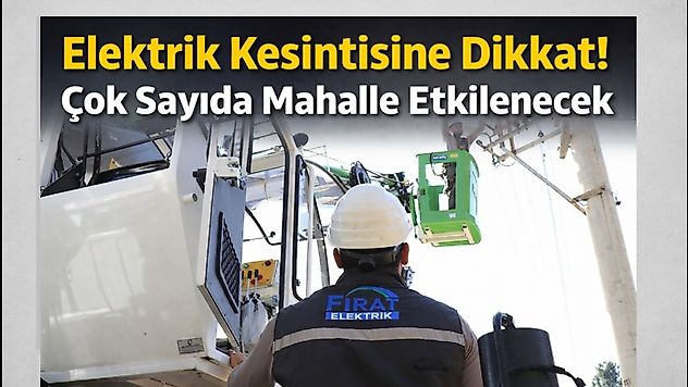 Yeşilyurt, Doğanşehir ve Akçadağ'da Planlı Elektrik Kesintisi