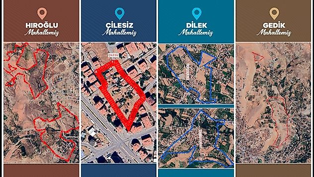 Yeşilyurt'ta 1.084 Hektarlık Alanda İmar Çalışmaları Devam Ediyor