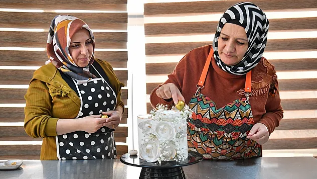 Yeşilyurt'ta Meslek Edindirme Kurslarına Yoğun İlgi