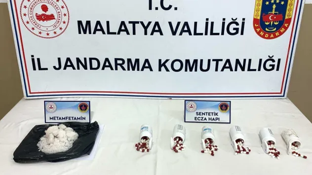 Yeşilyurt'ta Narkotik Operasyonu: Metamfetamin ve Sentetik Ecza Ele Geçirildi