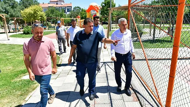 Yeşilyurt'taki Sosyal Yaşam Alanları Düzenleme Çalışmasıyla Daha Nezih Bir Görüntüye Kavuşuyor