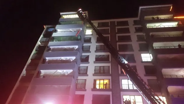 Yeşilyurt Yakınca Mahallesinde Çatı Yangını