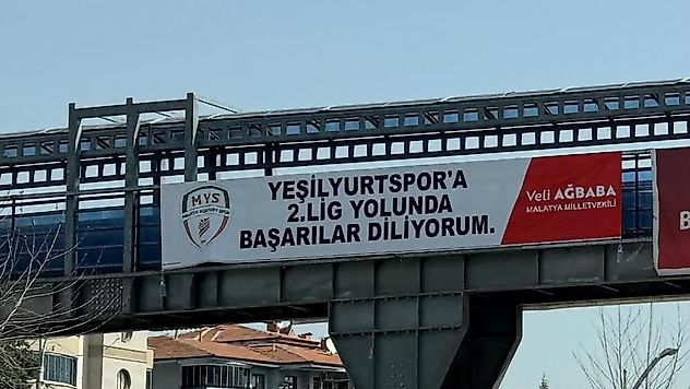 Yeşilyurtspor'a Kritik Maç Öncesi Moral Desteği: Şehirde Afişli Seferberlik