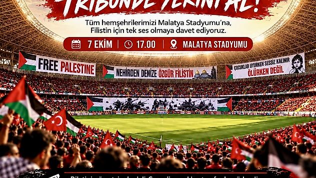 Yeşilyurtspor- Siirt Spor Maçında Gazze'ye Destek Mesajı Verilecek