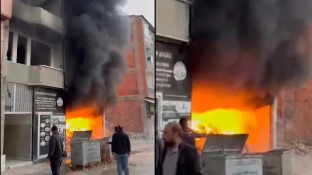 Yıkım Kararı Vardı, Alevler Sardı! Niyazi Mahallesi'nde Şüpheli Yangın