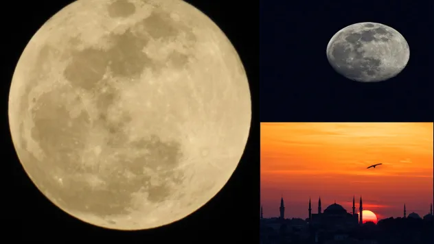 Yılın en parlak ve en büyük dolunayı yarın gökyüzünde olacak