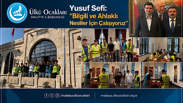 Yusuf Sefi: 'Bilgili ve Ahlaklı Nesiller İçin Çalışıyoruz'