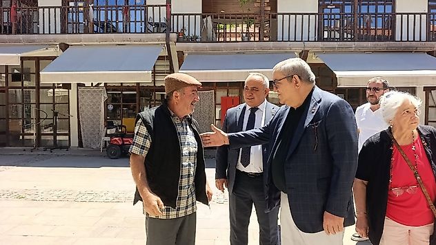 Zafer Partisi Heyeti Nallıhan'ın Nabzını Tuttu