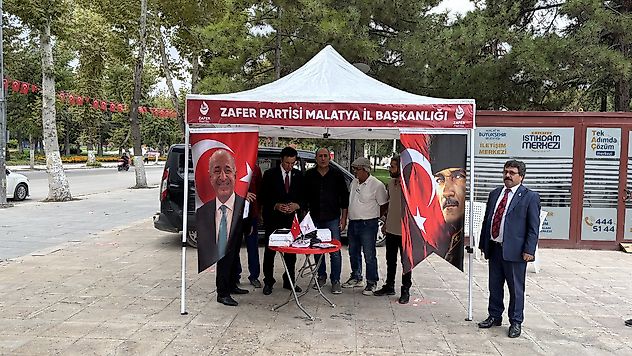 Zafer Partisi Malatya'da 'Çerçeve Yasa' için sahaya indi