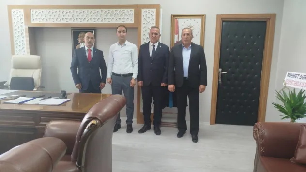 Zafer Partisi Malatya Teşkilatı'ndan Yeşilyurt Kaymakamı Uzan'a Ziyaret