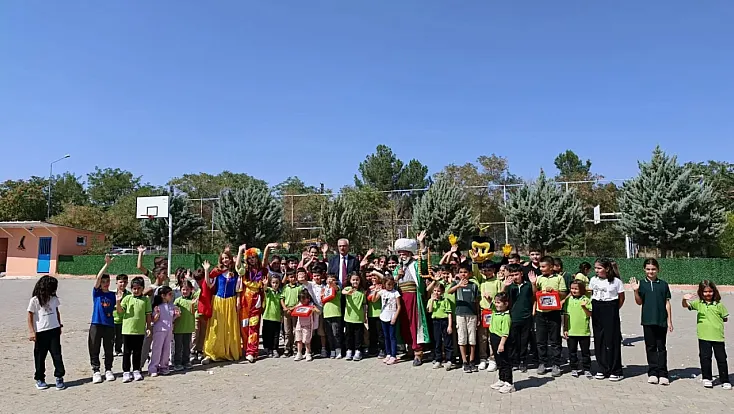 Arguvan’da Minik Öğrenciler İçin Renkli 'Okula Merhaba' Şenliği
