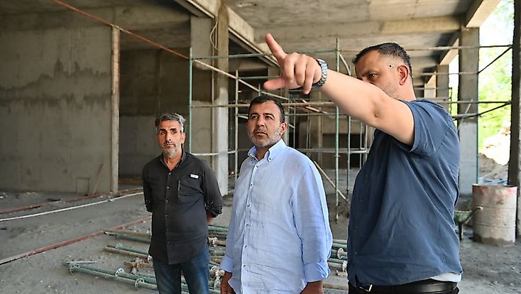 Başkan Mikail Sülük, Pütürge’de Devam Eden Projeleri Yerinde İnceledi