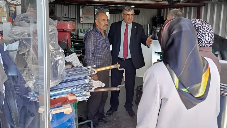 BBP Malatya’dan Bakırcılar Pazarı Esnafına Ziyaret: Sorunlar Yerinde Dinlendi