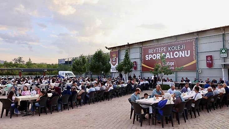 Beytepe Koleji'nde Akçadağ Pilavı buluşması