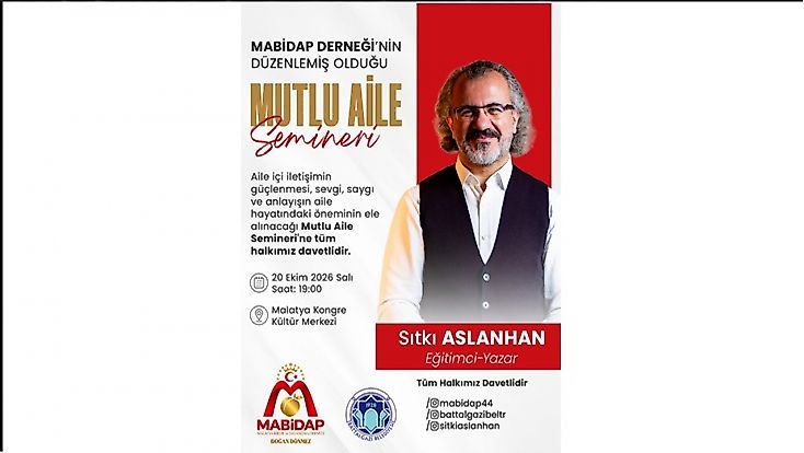 MABİDAP’tan Malatya’da 'Mutlu Aile' Semineri