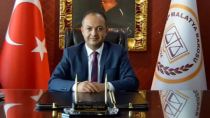 Malatya Barosu Başkanı Onur Demez’den Adaylık Kararı