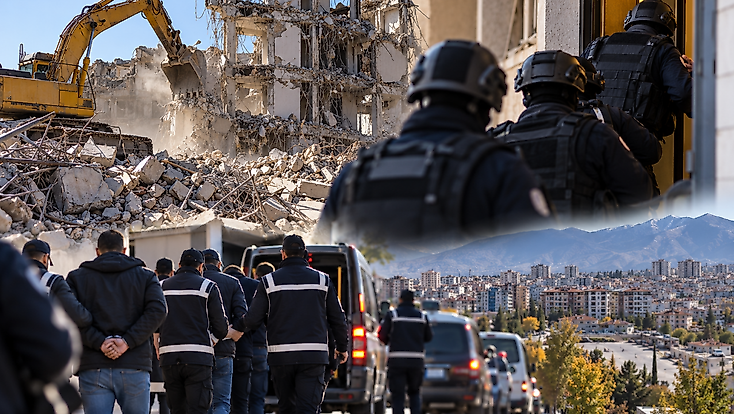 Malatya Merkezli 7 İlde Yıkım Operasyonu: 26 Gözaltı