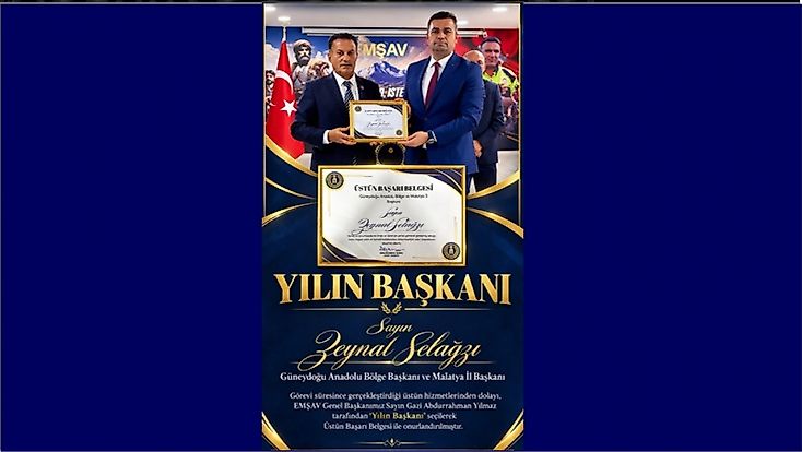 Malatyalı Terör Gazisi Zeynal Selağzı’ya EMŞAV Genel Merkezinde Önemli Görev