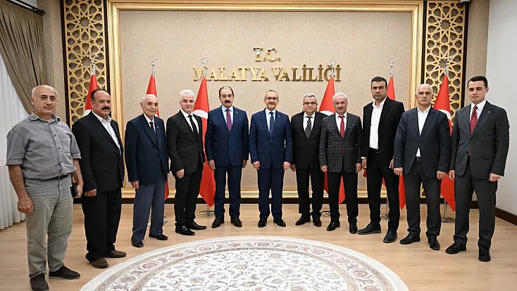 MESOB Heyetinden Vali Seddar Yavuz'a Ahilik Haftası Ziyareti