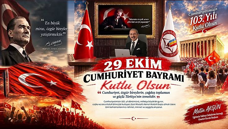 Metin Akgün’den 29 Ekim Mesajı: Cumhuriyeti Payidar Kılmak Mesuliyetimizdir