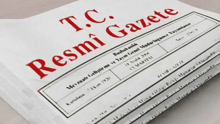 Resmî Gazete'de Bugün