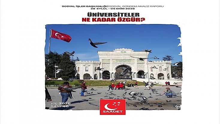 Saadet Partisi: Üniversiteler Siyasetin Gölgesinde Değil, Bilimin Işığında Olmalı