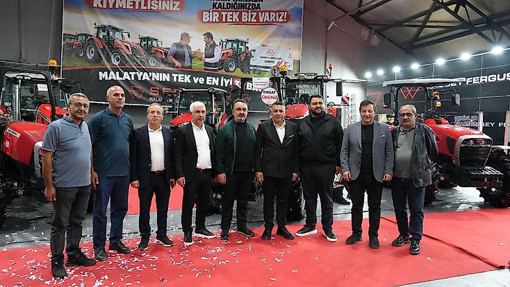 Sadıkoğlu, 14. Malatya Tarım, Hayvancılık ve Gıda Fuarı’nı ziyaret etti
