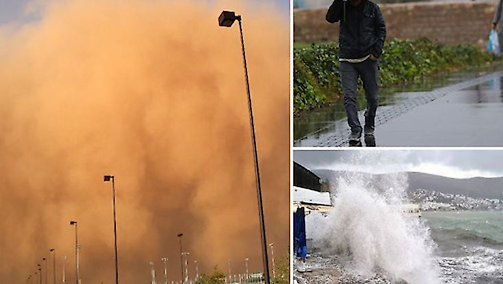 Sıcaklıklar sert düşecek, sağanak yurt genelinde etkili olacak