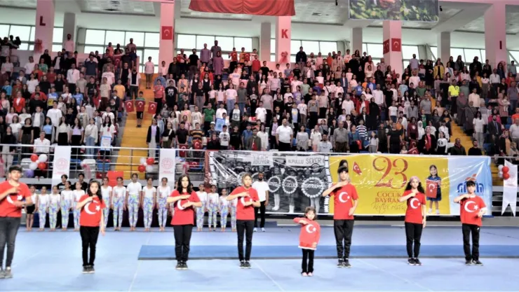 23 Nisan Ulusal Egemenlik ve Çocuk Bayramı Büyük Bir Coşkuyla Kutlandı
