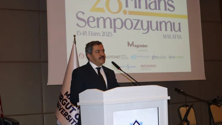 28. Finans Sempozyumu Malatya'da Başladı