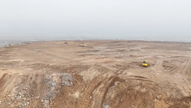 8 Milyon m3 Hafriyat ayrıştırılıyor