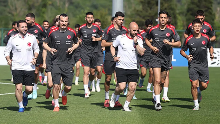 A Millî Takım, Türkiye'deki Son Çalışmasını Yaptı