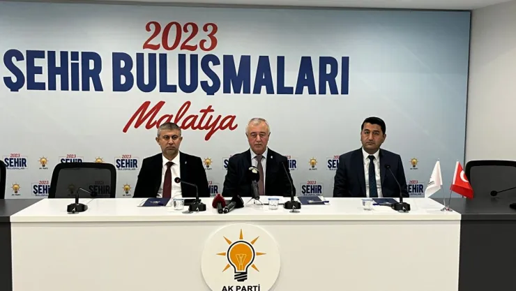 Ak Parti İl Başkanları Basın Toplantısı