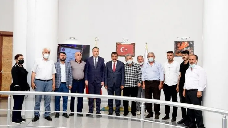 Ak Parti Yerel Yönetimlerden Başkan Gürkan'a Ziyaret