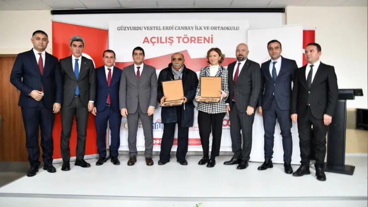 Akçadağ Güzyurdu Vestel Erdi Canbay İlk ve Ortaokulu'nun Açılışı Gerçekleştirildi