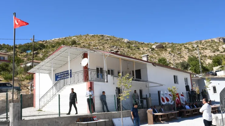 Akçadağ Yalınkaya Mahallesi'nde Cami Ve Sosyal Tesislerin Açılışı Yapıldı