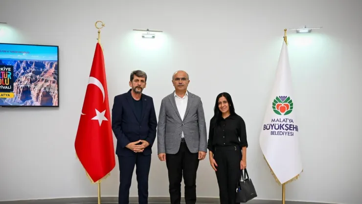 Anadolu Basın Yayın Birliği'nden Başkan Sami Er'e Ziyaret