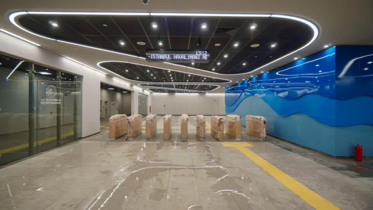 Arnavutköy-İstanbul Havalimanı Metro Hattı Yarın Açılıyor