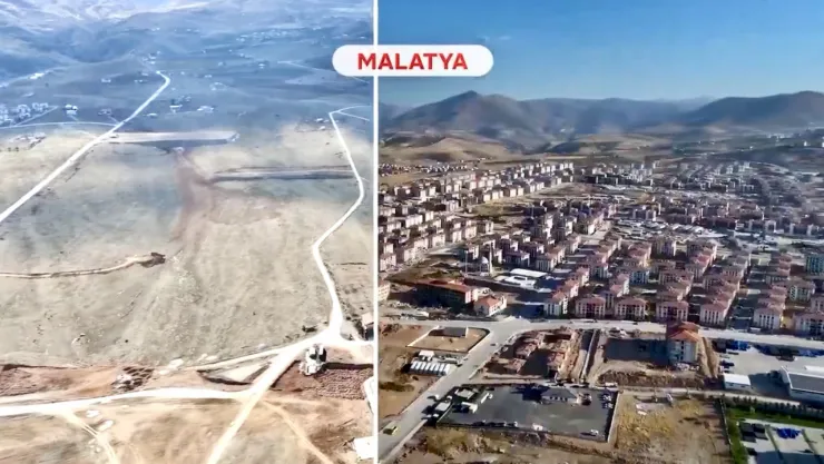 Asrın Felaketinden Yeni Bir Şehir: Malatya'da Yeniden İnşa Tam Gaz Devam Ediyor